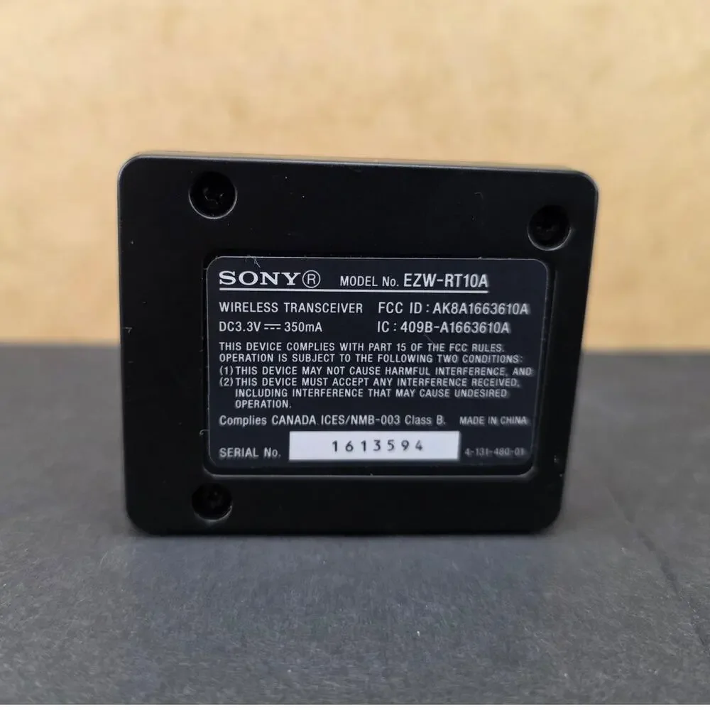 Sony EZW-RT10A Wireless Transceiver DC3.3V-350mA